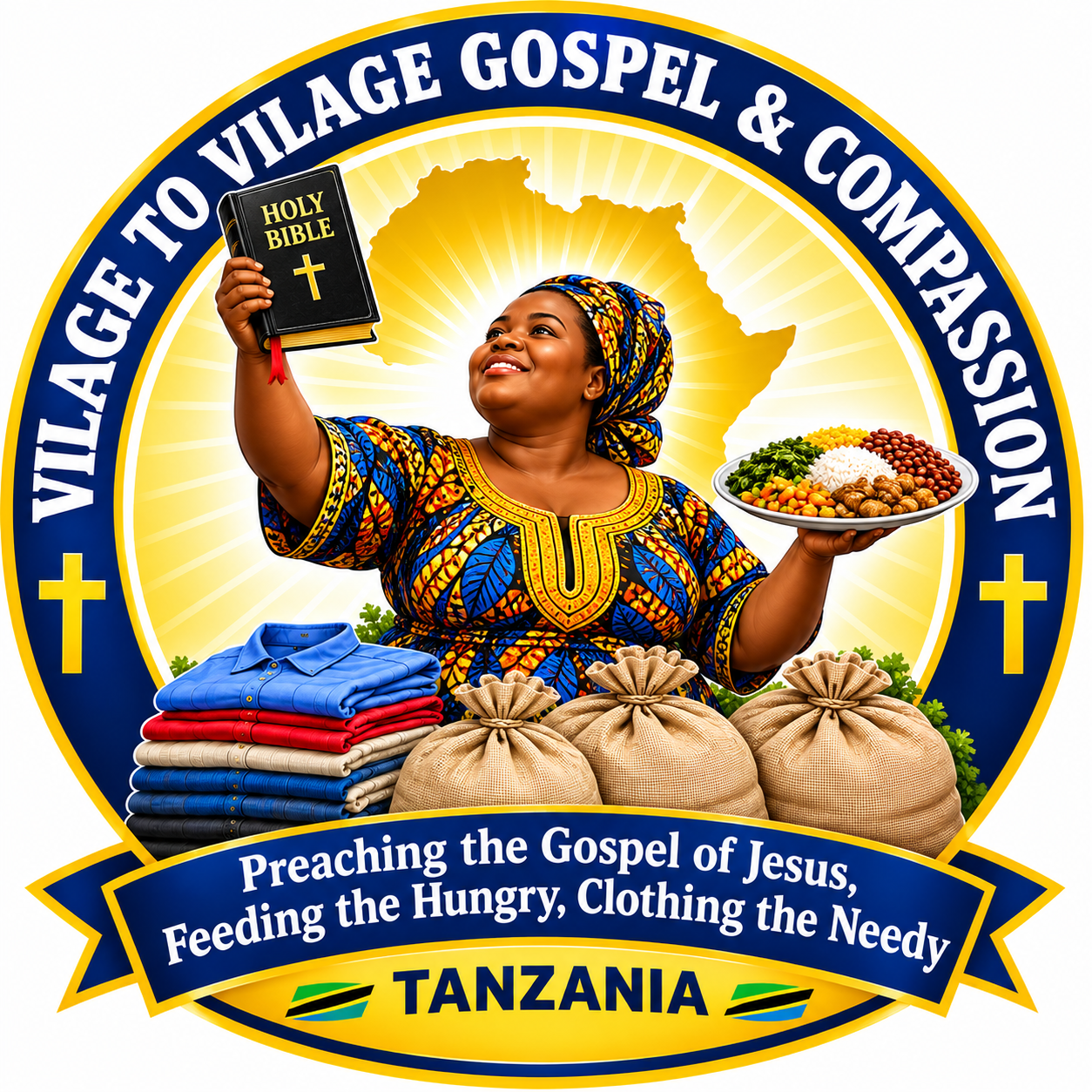 Village to Village Gospel and Compassion Tanzania logo